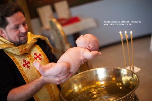 Baptism by immersion in warm, oily water gives the catechumen a feeling of being entirely enveloped by the Holy Spirit.